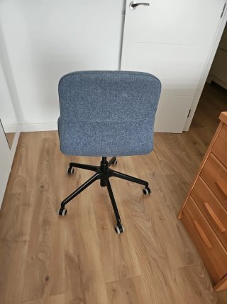 Silla de escritorio IKEA azul