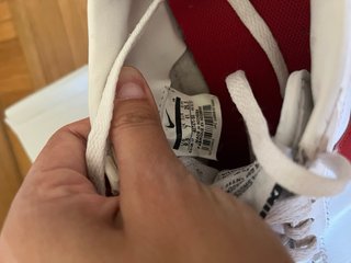 Nike Cortez Talla 41 Blancas y Rojas