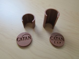 Organizadores de fichas para Catan