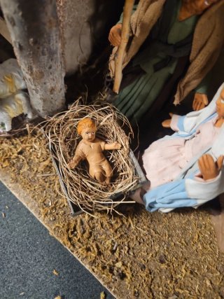 Presepe Napoletano Terracotta H 14 cm