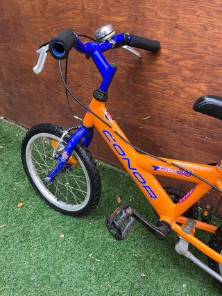 Bicicleta Infantil Conor 16 Naranja/Azul
