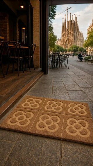 Felpudo Fibra Coco Panot Barcelona