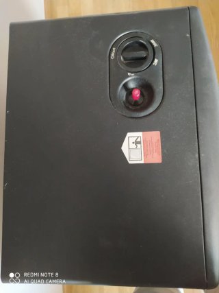 Estufa de gas JOCEL negra