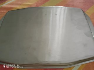Vassoio metallo 37x26 cm