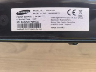Samsung HW-H355 Barra de Sonido 2.1 + Subwoofer