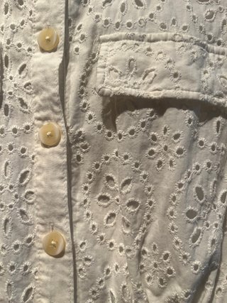 Vestido blanco Mango talla S