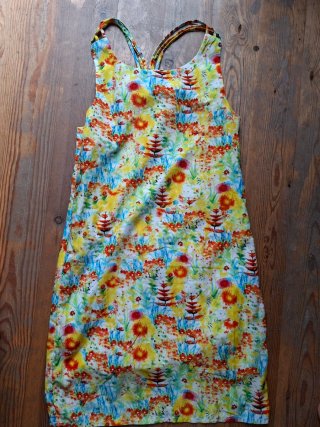Vestido tirantes estampado floral