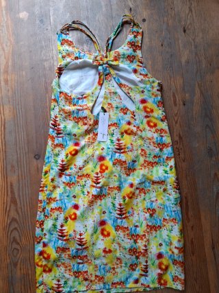 Vestido tirantes estampado floral