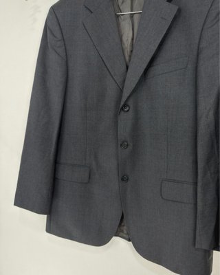 Giacca John Ashfield lana vergine grigio taglia 52