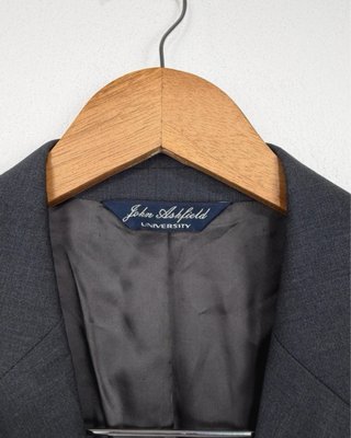 Giacca John Ashfield lana vergine grigio taglia 52