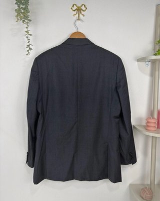 Giacca John Ashfield lana vergine grigio taglia 52