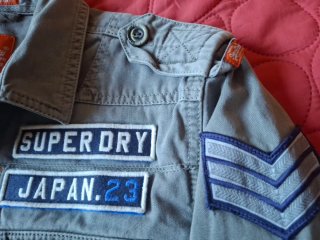 Cazadora militar Superdry verde