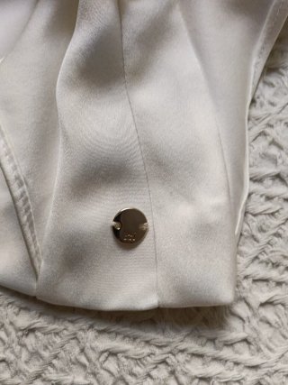 Blusa Pedro del Hierro Blanca Volantes