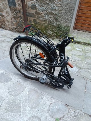 Bicicleta Plegable Moma Negra