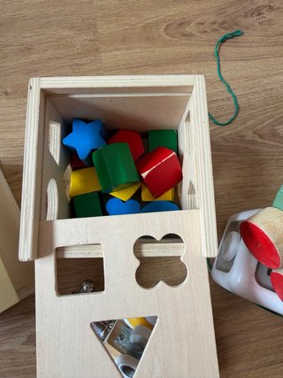 Giocattoli Montessori in legno