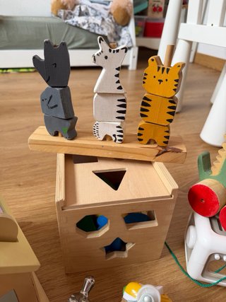 Giocattoli Montessori in legno