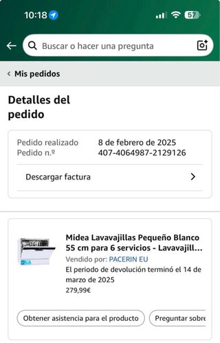 Lavavajillas Compacto Midea 6 cubiertos EN GARANTÍ