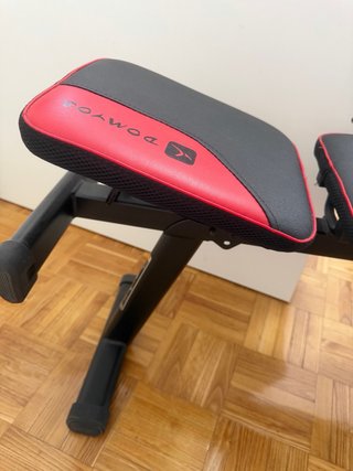 Banco musculación multiposición plegable