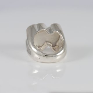 Anillo Tous de Plata 925 y Nácar motivo oso