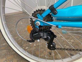 Bicicleta infantil azul