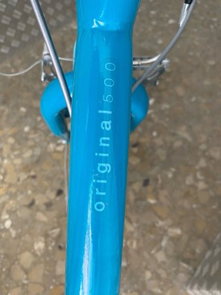 Bicicleta infantil azul