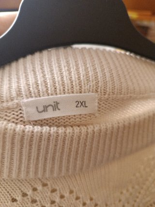 Jersey de algodón beige