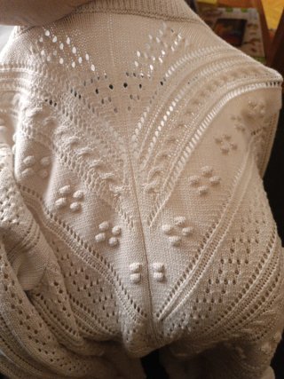 Jersey de algodón beige
