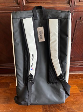Borsa per racchette Tecnifibre Bianco e Nero