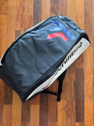 Borsa per racchette Tecnifibre Bianco e Nero