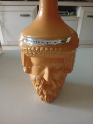Botella Decorativa Destilerías Vendrell Años 60