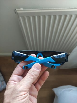Gafas de sol Wedze negras y azules