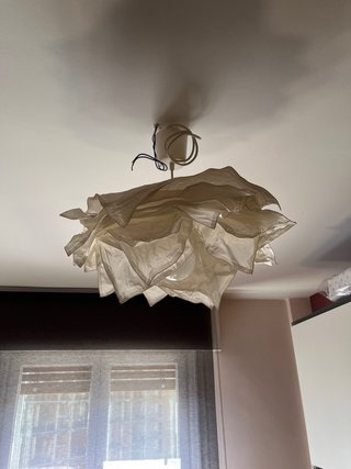 Lámpara de techo colgante, nube flor decorativa