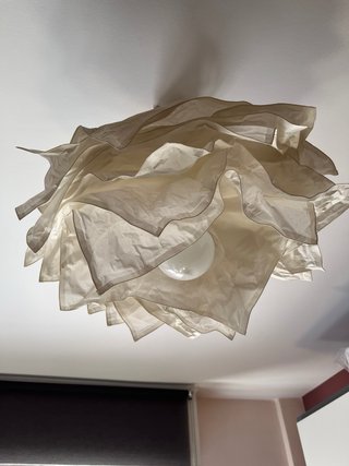 Lámpara de techo colgante, nube flor decorativa