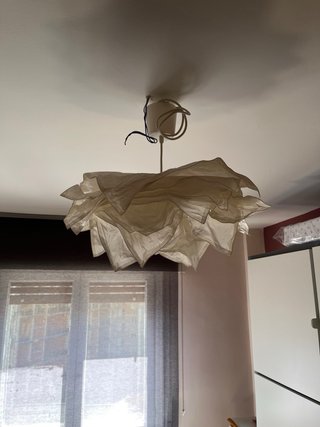 Lámpara de techo colgante, nube flor decorativa