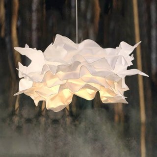 Lámpara de techo colgante, nube flor decorativa