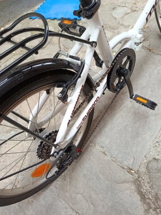Bicicleta Plegable Moma Blanca