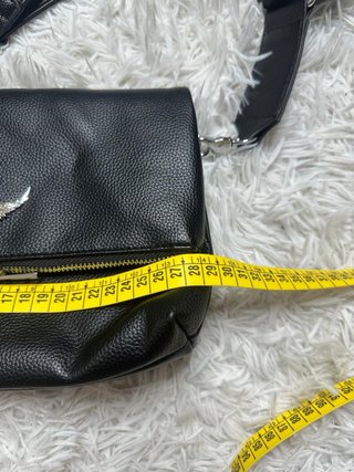 Zadig & Voltaire Bolso Cuero Negro Rocky
