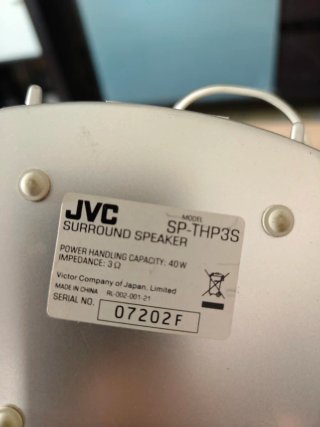Amplificador Lepy 45W y 5 altavoces JVC