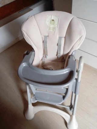 Trona plegable Neo Nesto gris