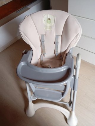 Trona plegable Neo Nesto gris