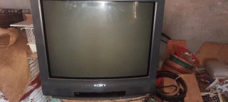 Televisor Sony Antiguo Negro