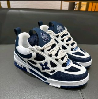Scarpe Louis Vuitton Uomo Blu/Bianco