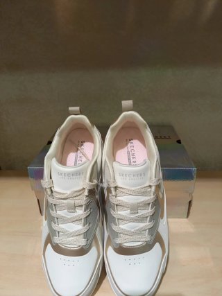 Skechers Donna Bianco Beige Taglia 35