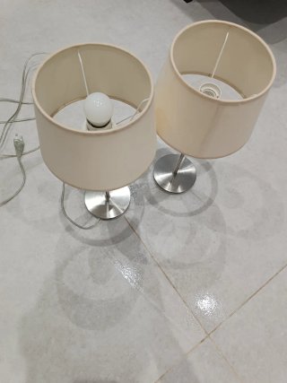 Juego de 2 lámparas de mesa