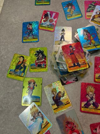 500+ Lamincards Dragon Ball - Lotto