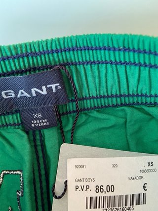 BAÑADOR GANT NUEVO ORIGINAL SHORTS PANTALONES