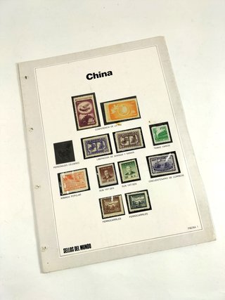 3 Fogli Francobolli del Mondo