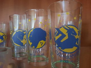 12 Vasos Horóscopo- Colección Completa / Zodiaco