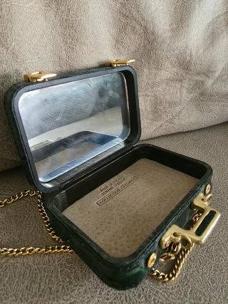 Bolso Miniatura Italiano Piel Verde