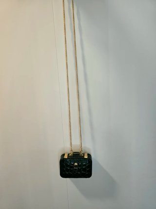 Bolso Miniatura Italiano Piel Verde
